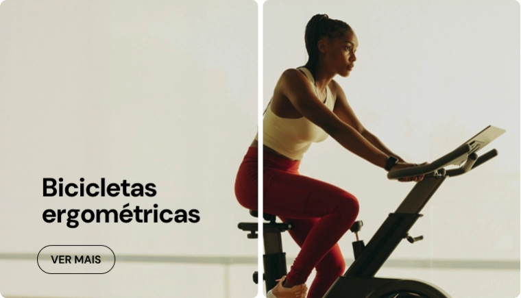 Banner para a categoria de Bicicletas Ergométricas